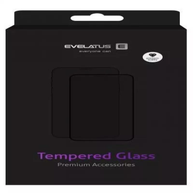 EVELATUS Honor 9ua Silicone Case Black
