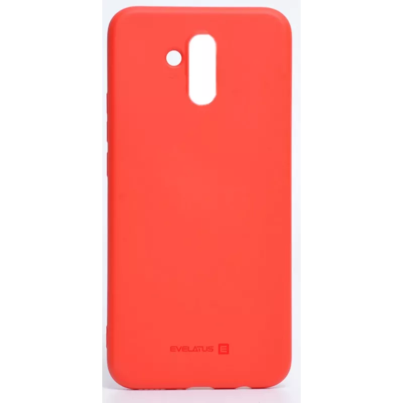 EVELATUS Huawei Mate 20 Lite Silikoninis Dėklas Raudonas