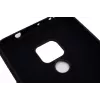 Evelatus Huawei Mate 20 Soft Silicone Back Cover Black