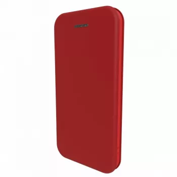 Evelatus Huawei P Smart 2019 knygos tipo dėklas, vyno raudonumo