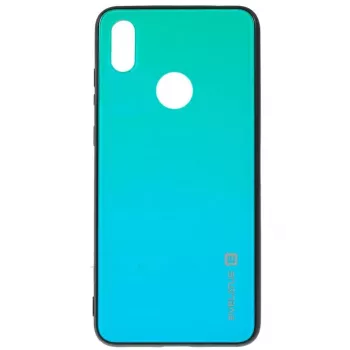 Evelatus Huawei P Smart 2019 Gradient Glass Case 6 Lagoon