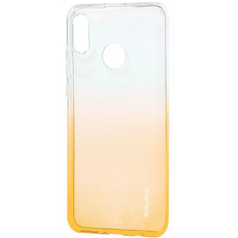 Evelatus Huawei P Smart 2019 Gradient TPU Case Gold