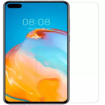 Evelatus Huawei P40 0.33 mm Flat Clear Tempered Glass Screen Protector with Japan Glue, Anti-Static