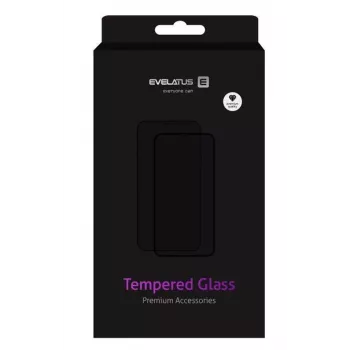 Evelatus Huawei P40 0.33 mm Flat Clear Tempered Glass Screen Protector with Japan Glue, Anti-Static