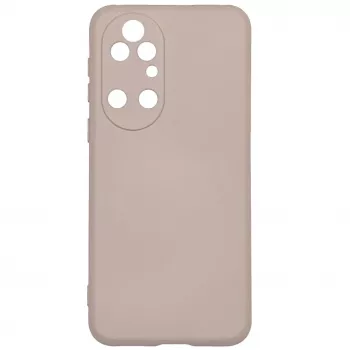 Evelatus Huawei P50 Nano Silicone Case Soft Touch TPU Beige