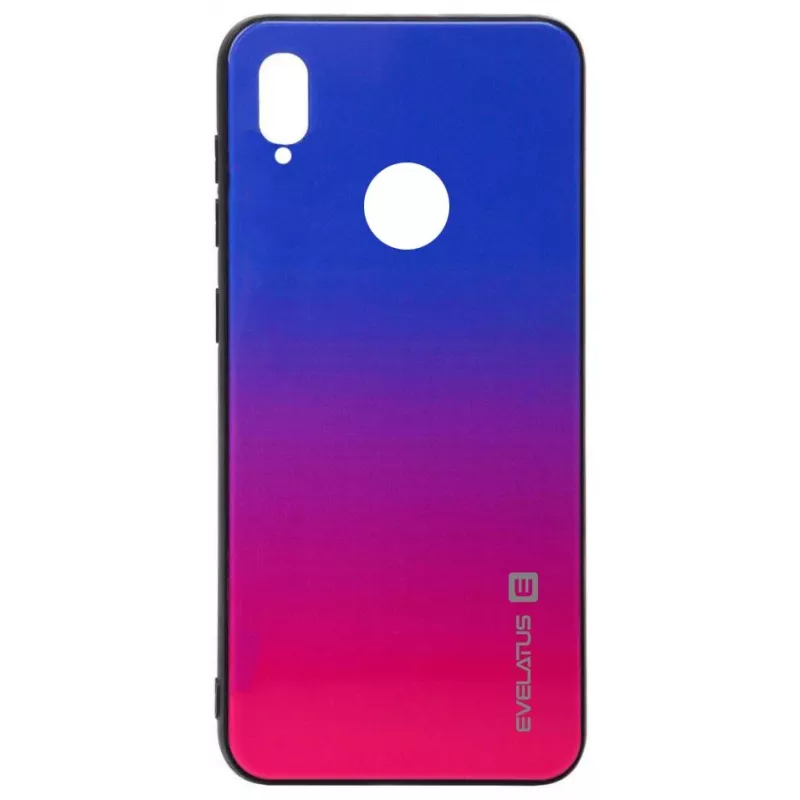 Evelatus Huawei Y7 2019 Gradient Glass Case 4 Mystery