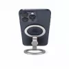 Evelatus Magnetinis telefono metalinis žiedo laikiklis sidabrinis