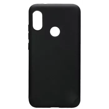 Evelatus Nano Silicone Case Soft Touch TPU, skirtas Xiaomi Redmi 6 Pro / Mi A2 Lite - Juoda