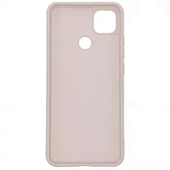Evelatus Nano Silicone Case Soft Touch TPU, skirtas Xiaomi Redmi 9C / 10A 4G, smėlio spalvos