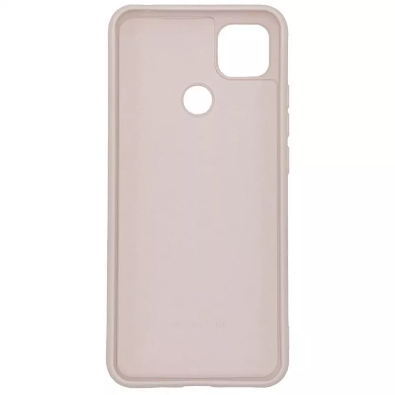 Evelatus Nano Silicone Case Soft Touch TPU, skirtas Xiaomi Redmi 9C / 10A 4G, smėlio spalvos