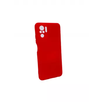 Evelatus Nano Silicone Case Soft Touch TPU, skirtas Xiaomi Redmi Note 10 / Note 10S - Raudona