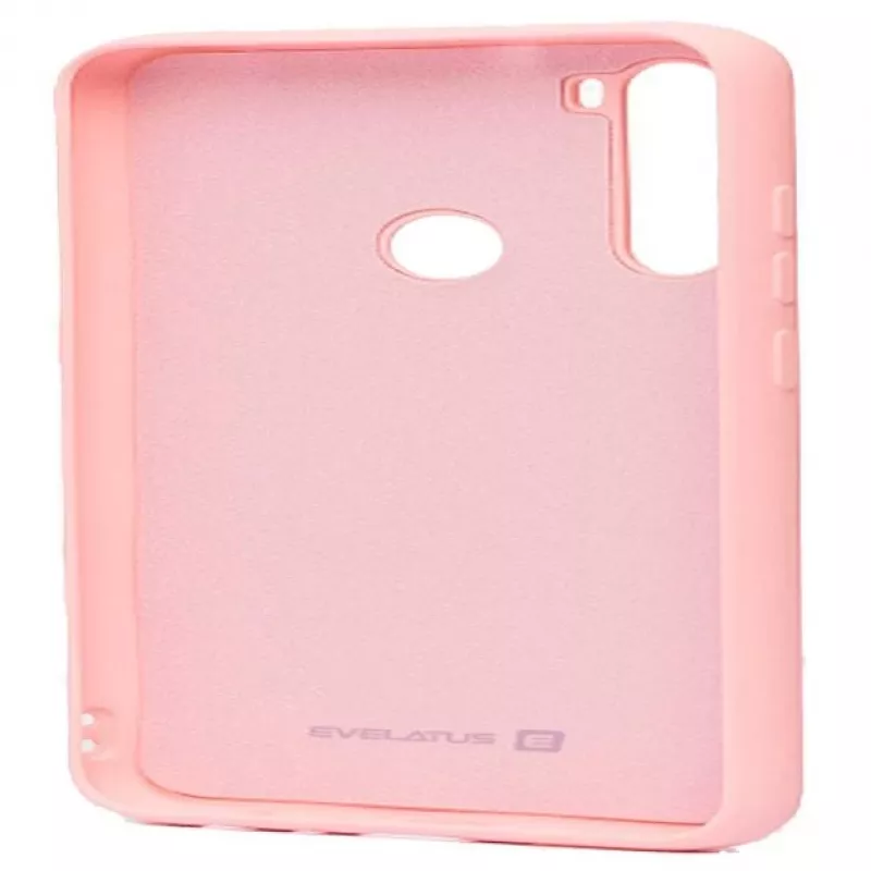 Evelatus Nano Silicone Case Soft Touch TPU, skirtas Xiaomi Redmi Note 8 / Redmi Note 8 2021 - Smėlio spalvos