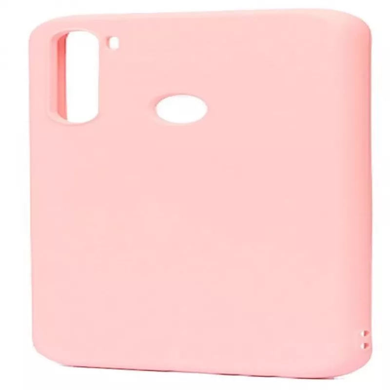 Evelatus Nano Silicone Case Soft Touch TPU, skirtas Xiaomi Redmi Note 8 / Redmi Note 8 2021 - Smėlio spalvos