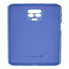 Evelatus Nano Silicone Case Soft Touch TPU, skirtas Xiaomi Redmi Note 9 Pro / Redmi Note 9S - mėlyna