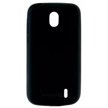 Evelatus Nokia 1 (2018) Silicone Case Black
