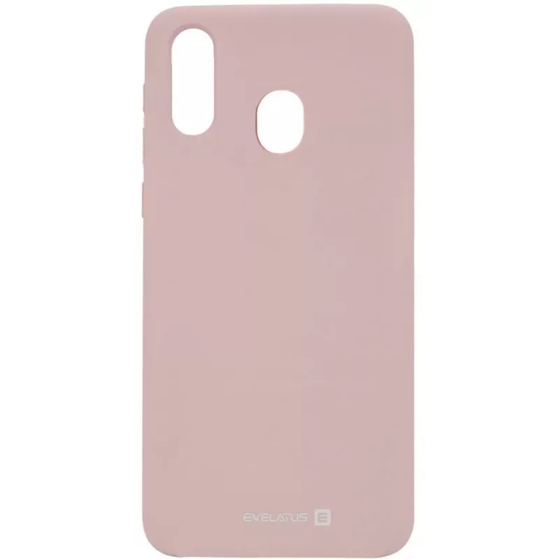 Evelatus Samsung A40 Silikoninis Dėklas Pink Sand