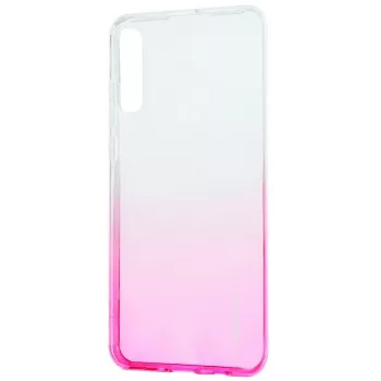 Evelatus Samsung A50 Gradient TPU Case Rose Red