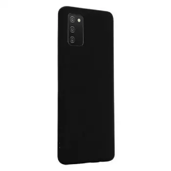 Evelatus Samsung Galaxy A02s Nano Silicone Case Soft Touch TPU Black