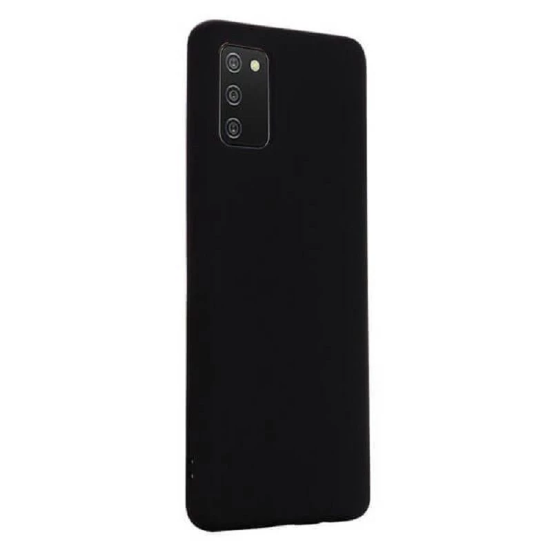 Evelatus Samsung Galaxy A02s Nano Silicone Case Soft Touch TPU Black