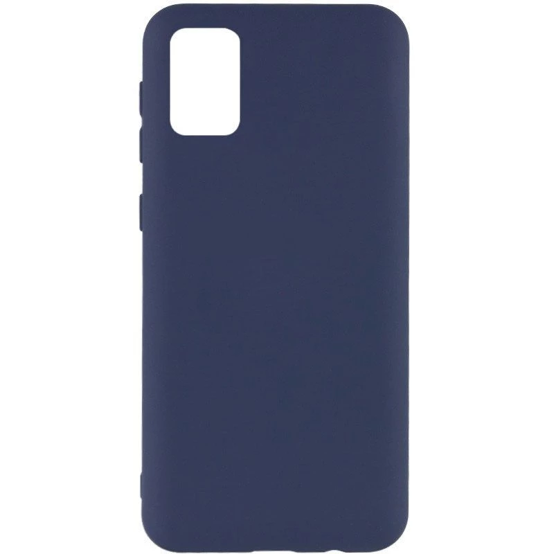 Evelatus Samsung Galaxy A02s Nano Silicone Case Soft Touch TPU Midnight Blue