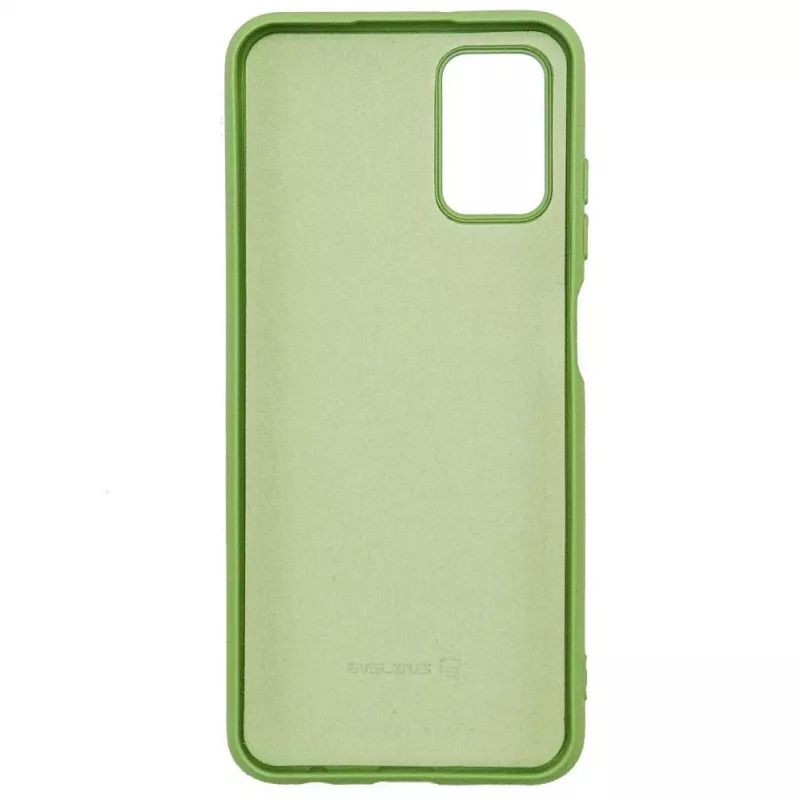 Evelatus Samsung Galaxy A03s Nano Silicone Case Soft Touch TPU Green