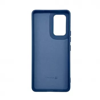 Evelatus Samsung Galaxy A03s Nano Silicone Case Soft Touch TPU Midnight Blue