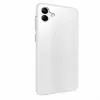 EVELATUS Samsung Galaxy A04E / A04 skaidrus silikoninis dėklas 1,5 mm TPU permatomas