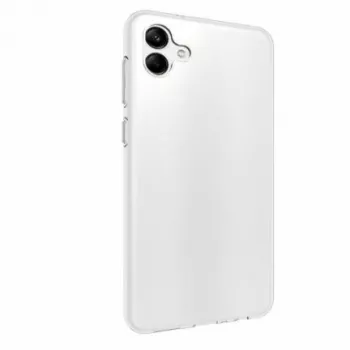 EVELATUS Samsung Galaxy A04E / A04 skaidrus silikoninis dėklas 1,5 mm TPU permatomas