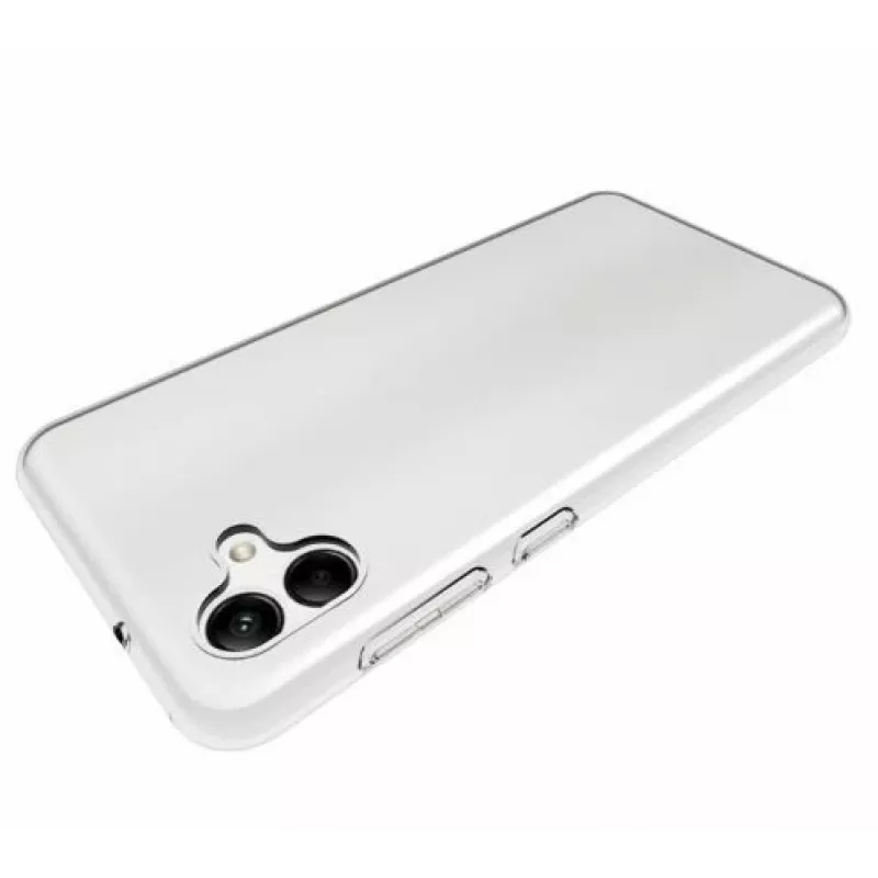 EVELATUS Samsung Galaxy A04E / A04 skaidrus silikoninis dėklas 1,5 mm TPU permatomas