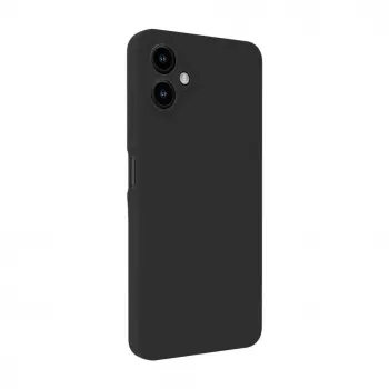 Evelatus Samsung Galaxy A06 5G Premium magnetinis minkšto prisilietimo silikoninis dėklas juodas