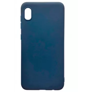 Evelatus Samsung Galaxy A10 Nano Silicone Case Soft Touch TPU Dark Blue