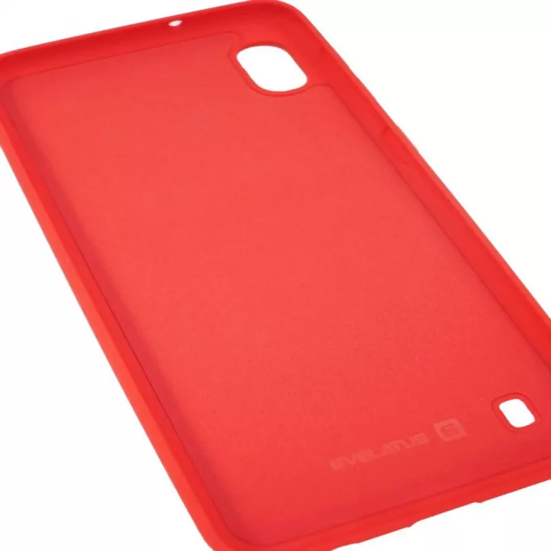 Evelatus Samsung Galaxy A10 Nano Silicone Case Soft Touch TPU Red