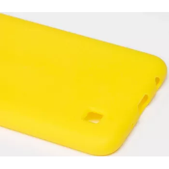 Evelatus Samsung Galaxy A10 Nano Silicone Case Soft Touch TPU Geltona