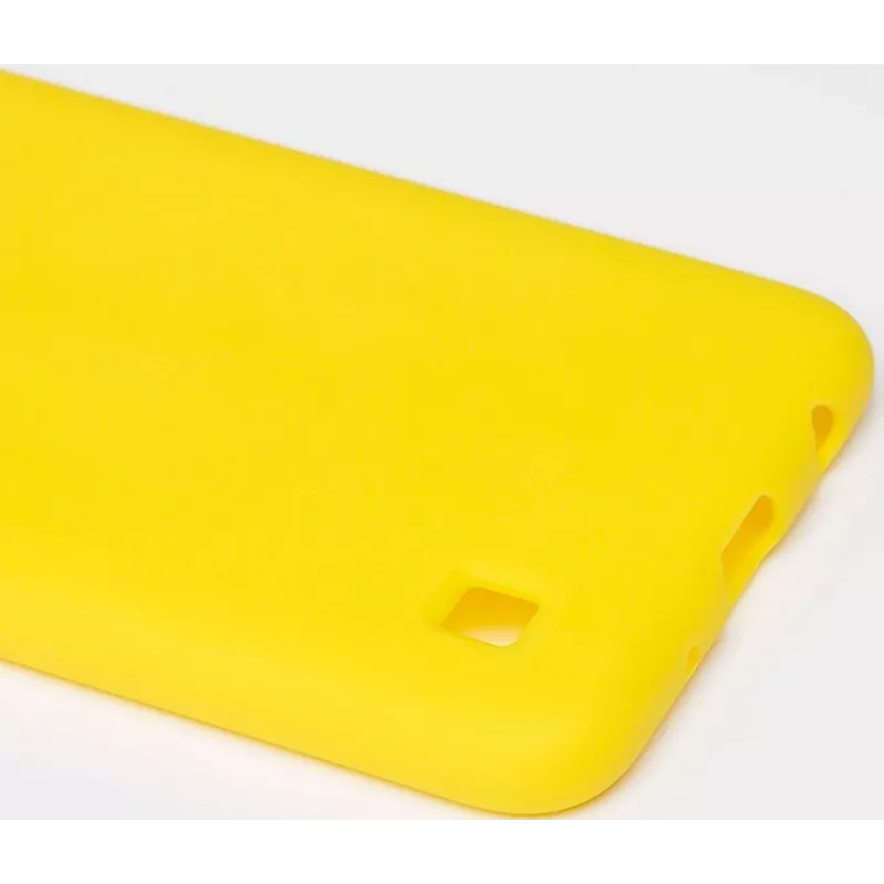 Evelatus Samsung Galaxy A10 Nano Silicone Case Soft Touch TPU Geltona
