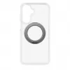 Evelatus Samsung Galaxy A17 4G / A17 5G hibridinis dėklas su MagSafe PC+TPU 360 metaliniu stoveliu, permatomas