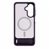 Evelatus Samsung Galaxy A17 4G / A17 5G guminis dėklas su MagSafe ir stoveliu, violetinis