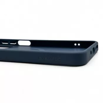Evelatus Samsung Galaxy A17 4G / A17 5G Shield dėklas su MagSafe ir stoveliu, matinis žiedas, tamsiai mėlynas