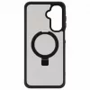 Evelatus Samsung Galaxy A17 4G / A17 5G Shield dėklas su MagSafe ir stovu, matinis juodas žiedas