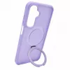 Evelatus Samsung Galaxy A17 4G / A17 5G apsauginis dėklas su MagSafe ir stoveliu, matinis žiedas, levandų violetinė