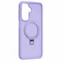 Evelatus Samsung Galaxy A17 4G / A17 5G apsauginis dėklas su MagSafe ir stoveliu, matinis žiedas, levandų violetinė