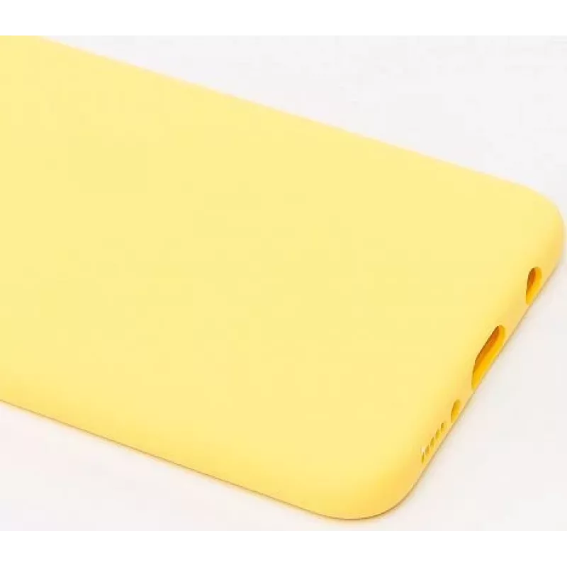 Evelatus Samsung Galaxy A20E Nano Silicone Case Soft Touch TPU Geltona