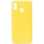 Evelatus Samsung Galaxy A20E Nano Silicone Case Soft Touch TPU Geltona