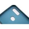 Evelatus Samsung Galaxy A20e minkšto prisilietimo silikoninis dėklas su dirželiu, mėlynas