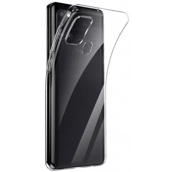 EVELATUS Samsung Galaxy A21s Clear Silicone Case 1.5mm TPU Transparent