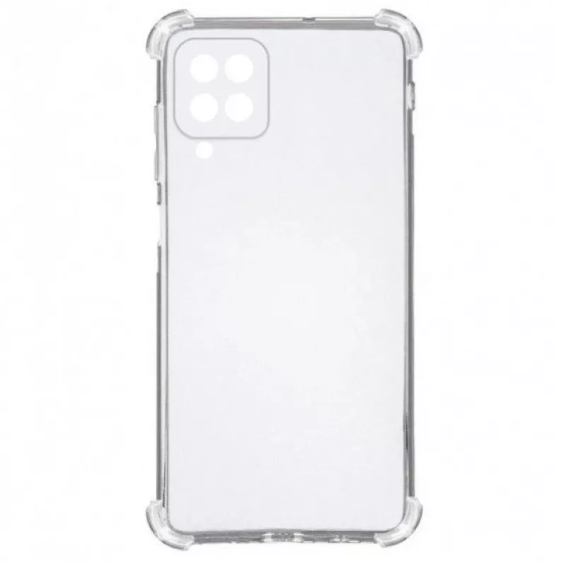 Evelatus Samsung Galaxy A22 4G Military Shockproof Silicone Case TPU Transparent