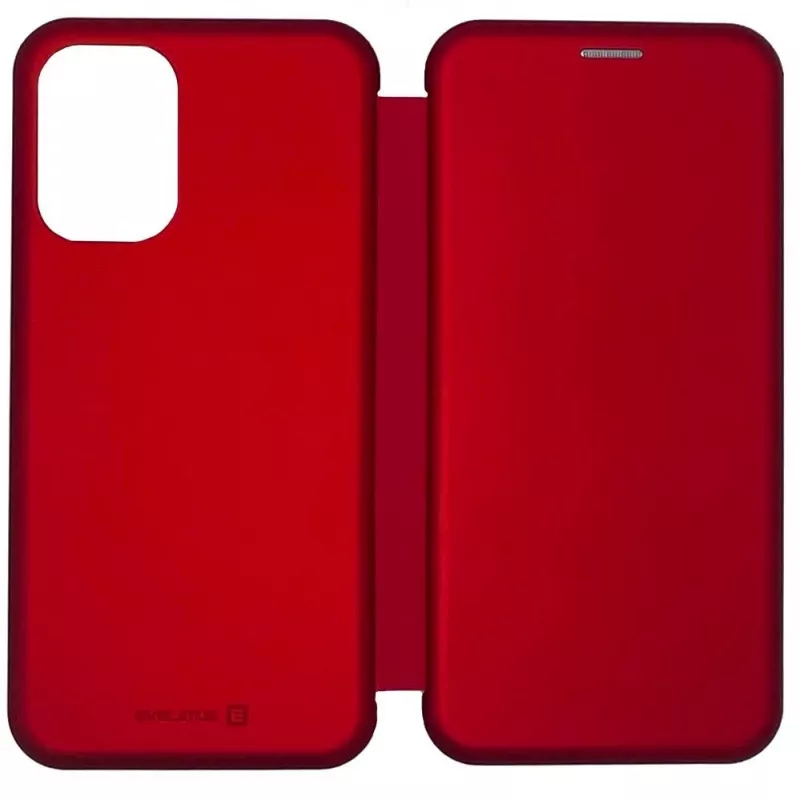 Evelatus Samsung Galaxy A23 4G/ A23 5G knygos dėklas raudonas