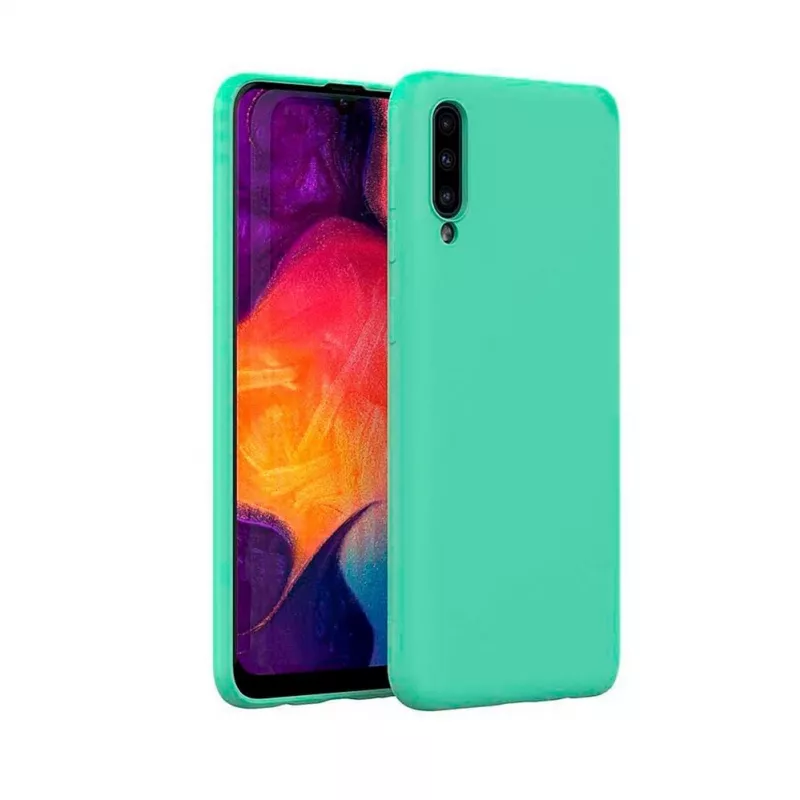 Evelatus Samsung Galaxy A30s/A50/A50s Nano Silicone Case Soft Touch TPU Mint