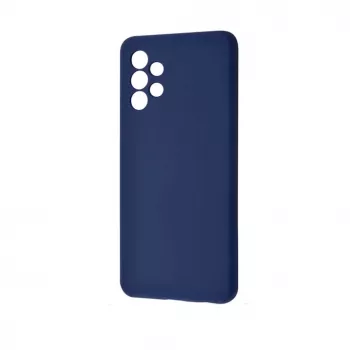Evelatus Samsung Galaxy A32 Nano silikoninis dėklas Soft Touch TPU vidurnakčio mėlyna