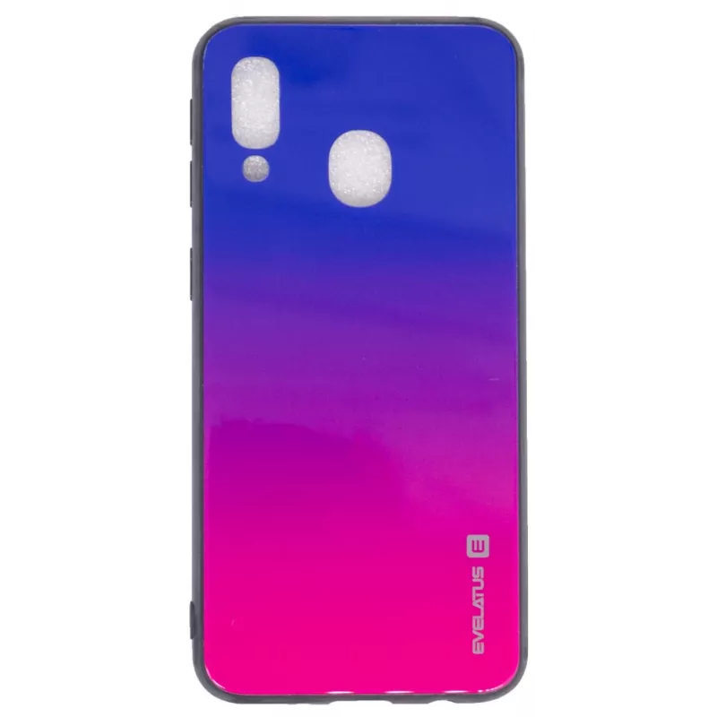 Evelatus Samsung Galaxy A40 Gradient Glass Case 4 Mystery
