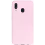 Evelatus Samsung Galaxy A40 Nano silikoninis dėklas Soft Touch TPU smėlio spalvos